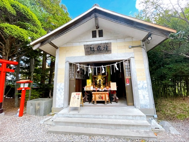 函館　犬連れ　ブログ　湯倉神社